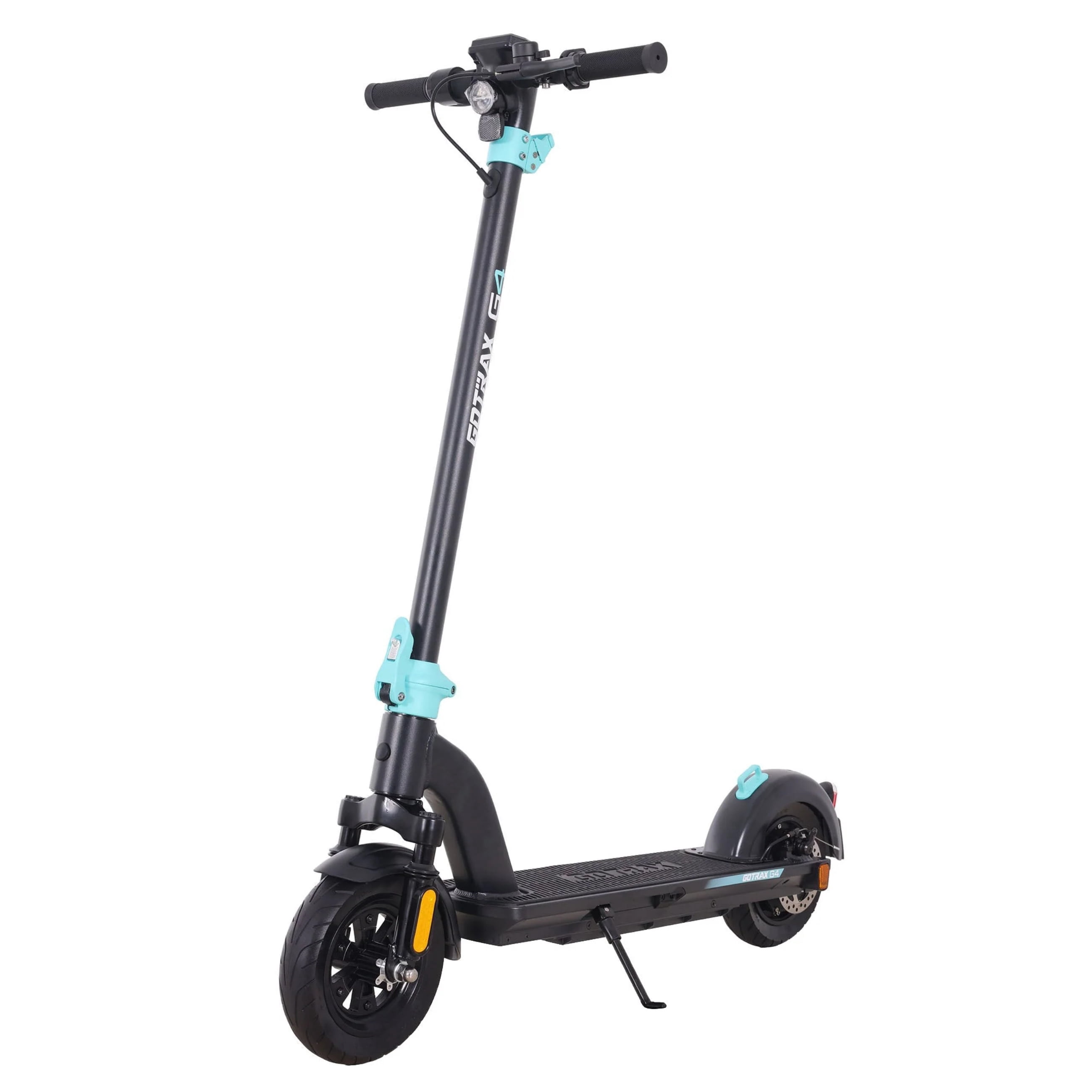 GOTRAX G4 PRO Adult Electric Scooter with 10"solid tires, 36V 10.4Ah, 20mph, 25mile Range, 264 lbs Max Load, Cyan