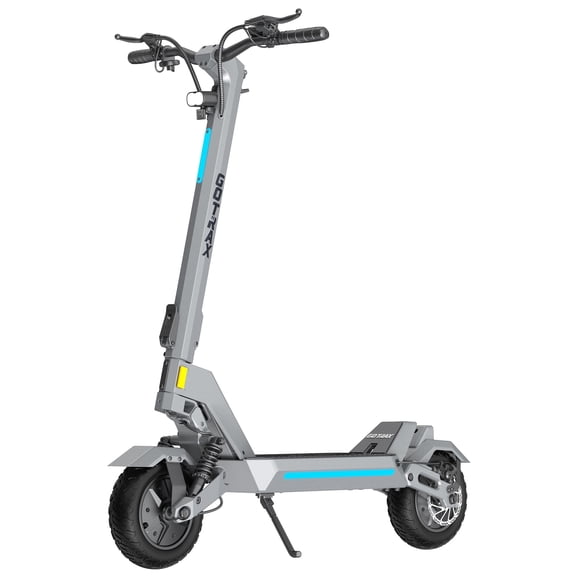 GOTRAX GX2 Adult Folding Electric Scooter with Dual 800W Motor, 350 lbs Max Weight, 3 Speed Max 36Mph, Up To 40Mile Range, 10"x3" Air-Filled Tires E-Scooter for Commuting and Adventure