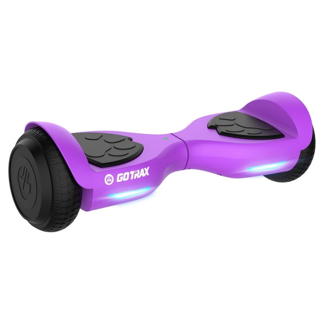 GOTRAX Lil Cub Hoverboard 6.5" Wheels, Max 2.5 Miles, 6.2mph Self Balance for 44-88lbs Kids, Purple
