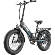 GOTRAX R3 Folding Electric Bike for Adults, 70-Mile Range, 500W, 20mph, 20" x 4" Fat Tires, Shimano 7-Speed, Dual Disc Brakes