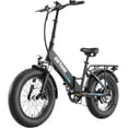 thumbnail image 1 of GOTRAX R3 Folding Electric Bike for Adults, 70-Mile Range, 500W, 20mph, 20" x 4" Fat Tires, Shimano 7-Speed, Dual Disc Brakes, 1 of 8