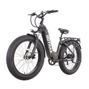 GOTRAX Rambo 500W Fat Tire Electric Bike for Adults,25-Mile Range, 4" off-road Tires, 7-Speed, LED Headlight