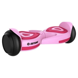 Hoverboard cromado rosa | 2 veces el tiempo de conducción. Último modelo  con ruedas de aluminio duraderas (no de plástico). Construido para niños y