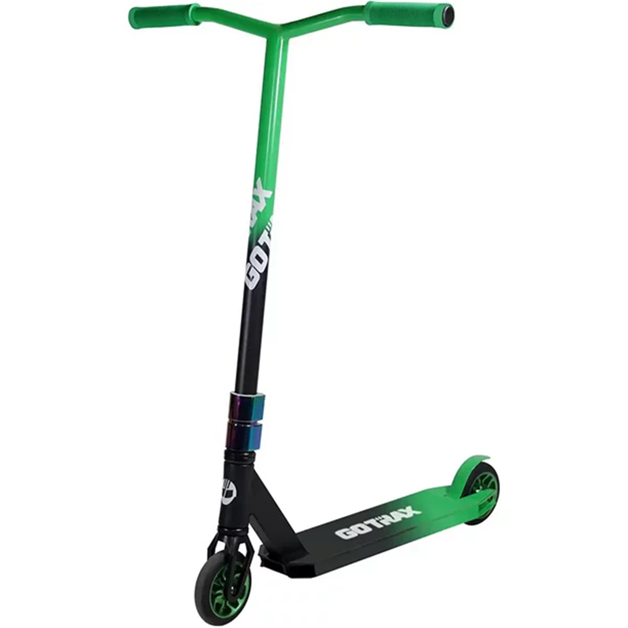 GOTRAX ST Pro 200 Stunt Scooters for Beginner High Impact Aluminium Wheel Kick Scooters for Kids Age 8 Green Walmart Business Supplies