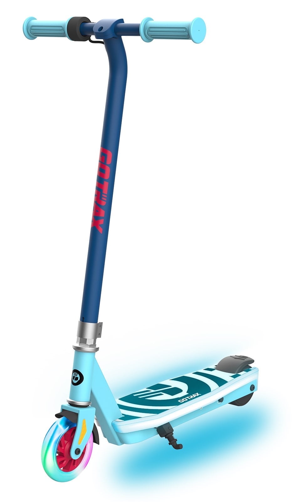 Electric Scooter GOTRAX - - Gotrax Scout Pro For Kids, Max 3 Mile Range, 6 Mph Speed By 80W Motor And Thumb Throttle, 5" Solid Wheels With Flash Wheel & Deck Electric Scooter For Kids
