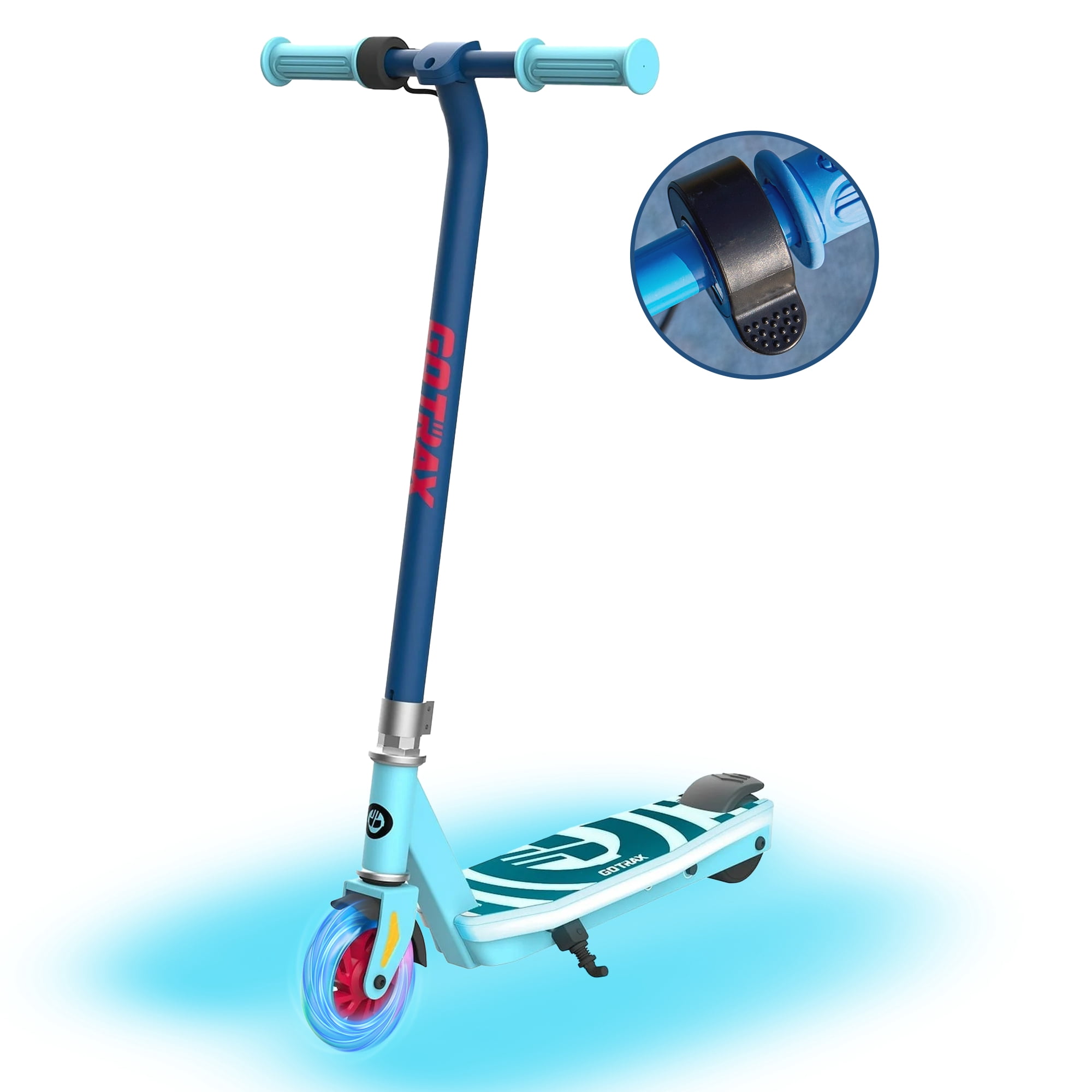 GOTRAX 電動スケボー LEDライト付き GOTRAX Scout Light Up Kids' Electric Scooter for Ages 4-7