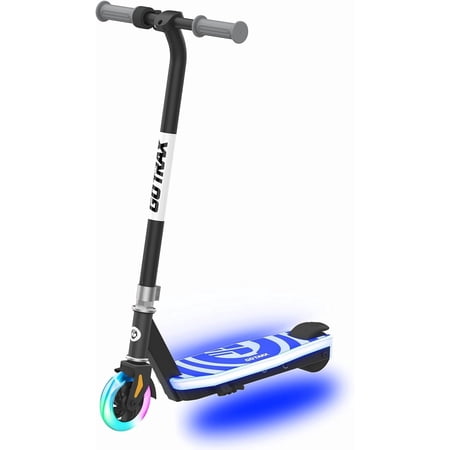 GOTRAX Scout Pro Kids Electric Scooter for Ages 4-7, 5" Flash Front Wheel , Kick Scooter Unisex Black