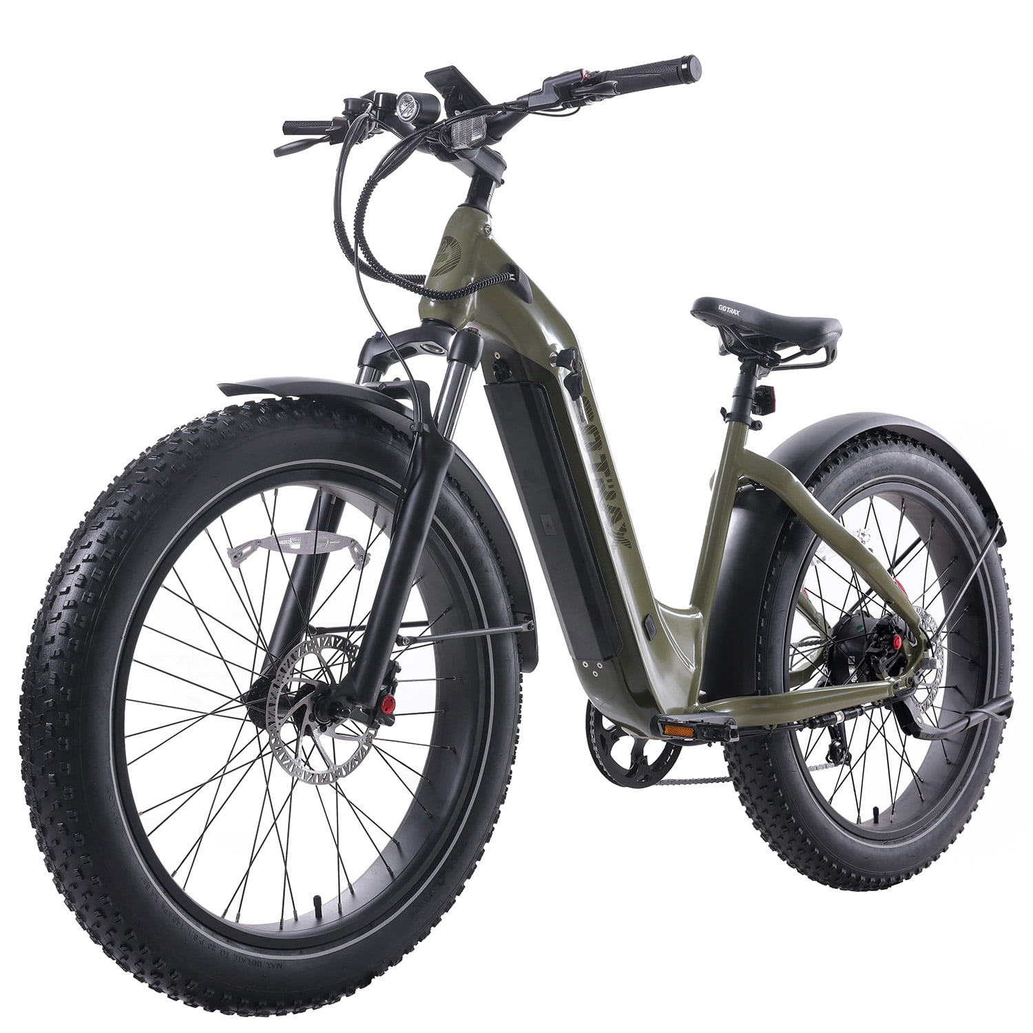 GOTRAX Tundra Electric Bike for Adults, 750W 48V 26" x 4" Fat Tire