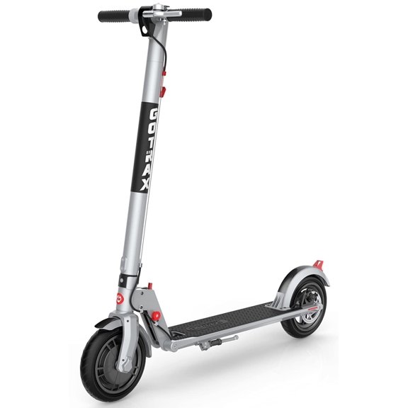 Open Box GOTRAX XR Ultra Adults Electric Scooter,Peak 400W 36V 8.5"Tires 15.5mph Foldable E-Scooter for Women&Men Commuting,Silver