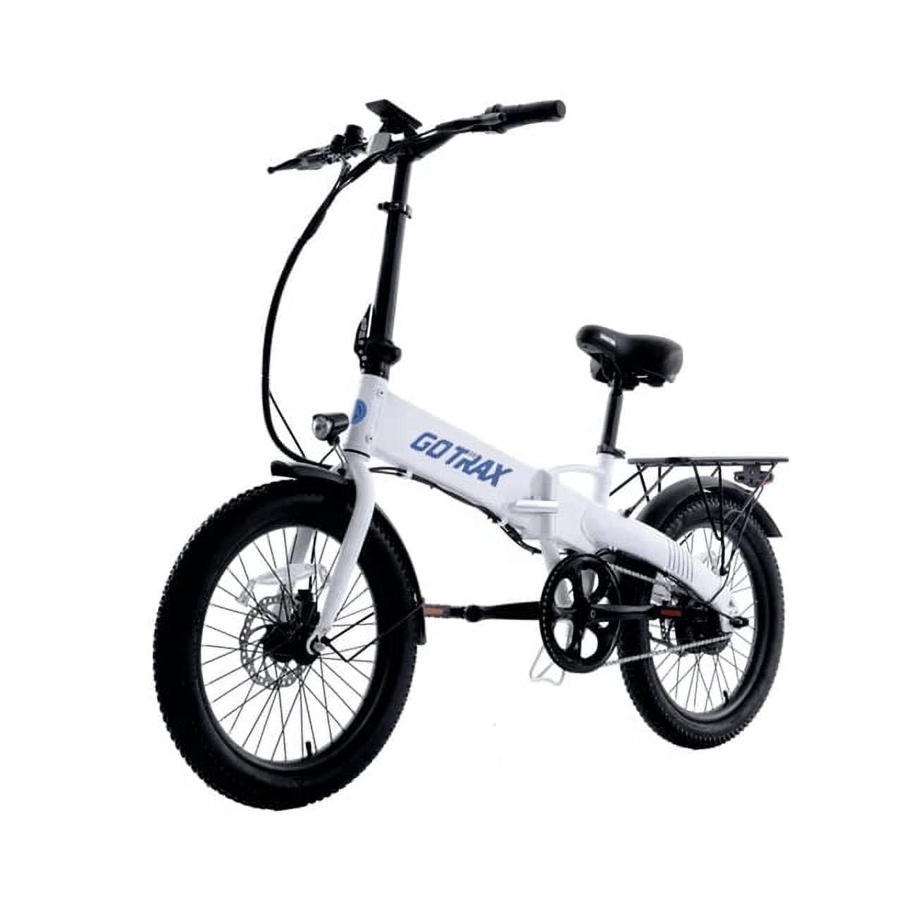GOTRAX Z4 Lite Portable Folding Power-Assisted Bicycle with 350W