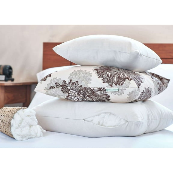 Organic Cotton Decorative Euro 25x25 Pillow