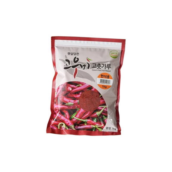 GOUMI Red Chili Pepper Powder for Kimchi & Korean Cooking, Mild Heat, Product of China, 2.2 lb (1 kg)