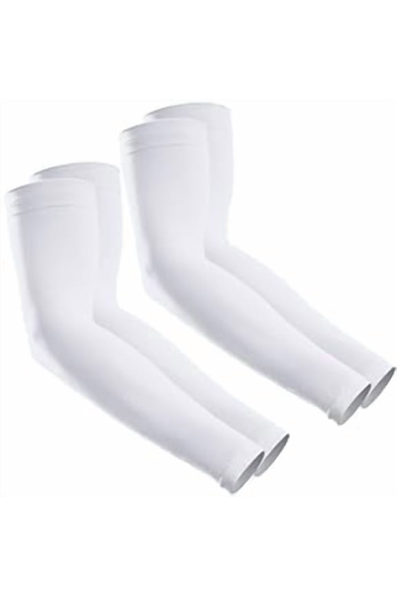 2 Pairs Sun Protection Sleeves, Sleeves to Cover Arms for Men Women, Outdoor Arm Sleeves for Cycling Basketball Volleyball
