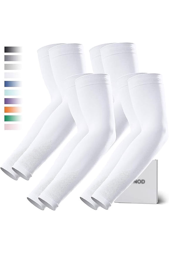 4 Pairs Gardening Sleeves Arm Protection for Women, Hand Wash Arm Sleeves for Men UV Protection, Running Golf Hiking
