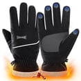 thumbnail image 1 of GOUNOD Insulated Gloves for Men Women, Winter Warm Waterproof Thermal Glove for Running, Cycling, Driving, 1 pair, 1 of 9