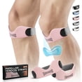 thumbnail image 1 of GOUNOD Silicone Patellar Tendon Support Strap 2 pack,Knee Strap for Knee Pain Relief,Patella Band for Basketball,Running, Hiking, 1 of 7