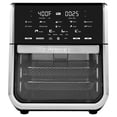 thumbnail image 1 of Gourmia All-in-One 14-Quart Air Fryer, Oven, Rotisserie, Dehydrator with Temperature Probe, Stainless Steel, 1 of 10