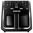 thumbnail image 1 of Gourmia 8 Qt Digital Window Air Fryer with 8 One-Touch Cooking Functions, Black, 1 of 10