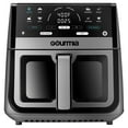 thumbnail image 1 of Gourmia 8 Qt Digital Window Air Fryer with 8 One-Touch Cooking Functions, Gray, 1 of 10