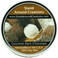 thumbnail image 1 of GOURMET DARK CHOCOLATE TIN 16-OZ. ALL NATURAL SOY CANDLE, 1 of 1