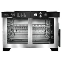 Gourmia French Door 6-Slice Digital Toaster Oven Air Fryer with Integrated Temperature Probe, 24L, Stainless Steel