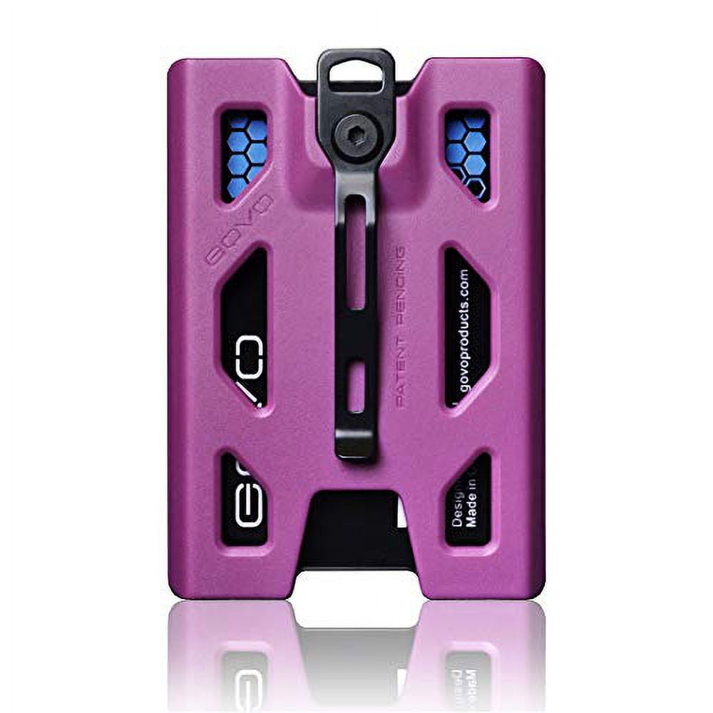 GOVO Badge Holder/Wallet Durable Polycarbonate ID/Credit Card Holder
