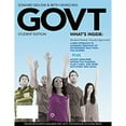 thumbnail image 1 of Pre-Owned GOVT (Paperback 9780495573395) by Edward Sidlow, Beth Henschen, 1 of 1