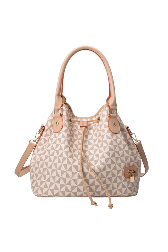 Fashion Bucket Bag for Women's Large Capacity Crossbody Handbag Tote Bag Faux Leather Single Commuter Bag Detachable & Adjustable Shoulder Strap, Shoulder Bag Bucket