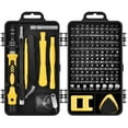thumbnail image 1 of GOXAWEE 115 in 1 Precision Screwdriver Set, Magnetic Repair Tool Kit for Computer, Electronics, Game Console, Laptop, iPhone, Watch, Eyeglasses, Modding, and DIY Projects, 1 of 9