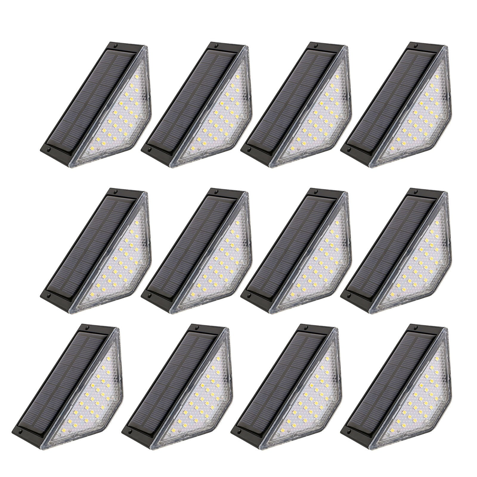 GOXIXI Clearance Garden Lamps Outdoor Electric Solar Staircase Step