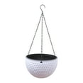GOXIXI Clearance Hanging Basket Planters Hanging Pot Round Gardening