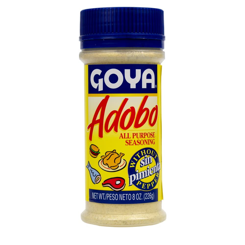 GOYA Adobo All Purpose Seasoning Without Pepper 8 Oz (Pack of 10