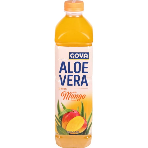 GOYA Aloe Vera Drink, Mango Flavor, 50.8 fl. oz.
