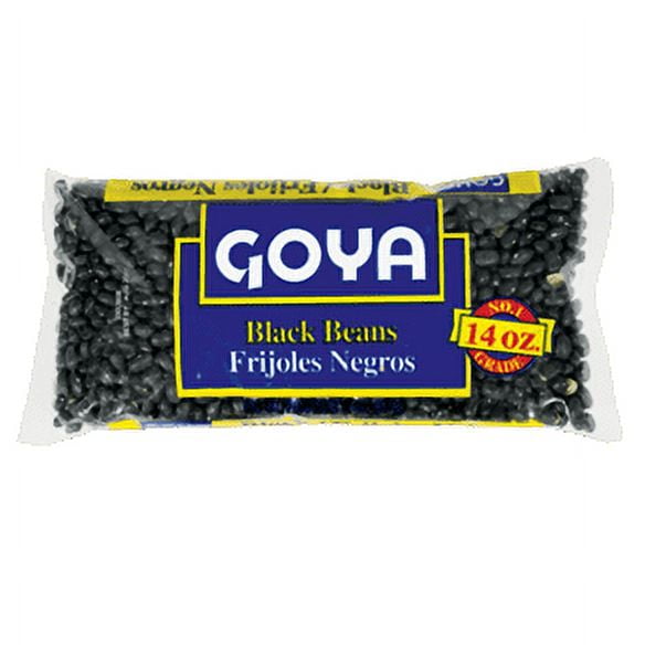 GOYA  Black Beans, 7.5 oz Bag