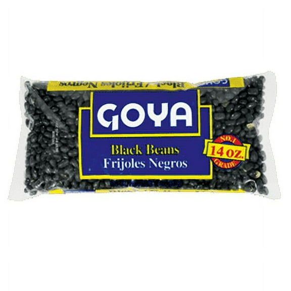 GOYA Black Beans, 7.5 oz Bag