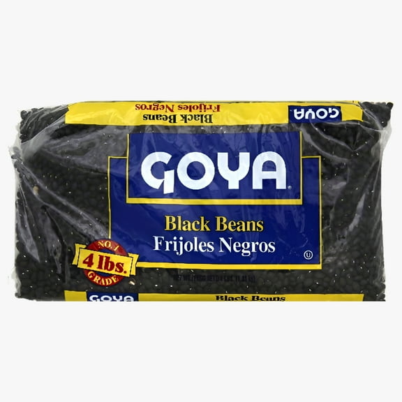 GOYA  Black Beans, 4 lb Bag