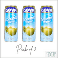 thumbnail image 1 of GOYA Coconut Water with Pulp, 17.6 fl oz ( PACK OF 3), 1 of 5
