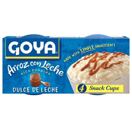 Goya® Dulce De Leche Flavored Rice Pudding 4-pack, 16 oz