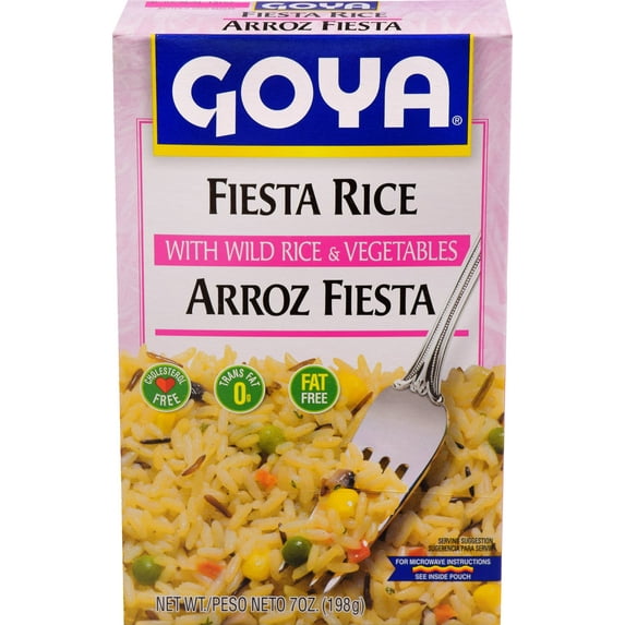 GOYA Fiesta Rice With Wild Rice & Vegetables 7 Oz