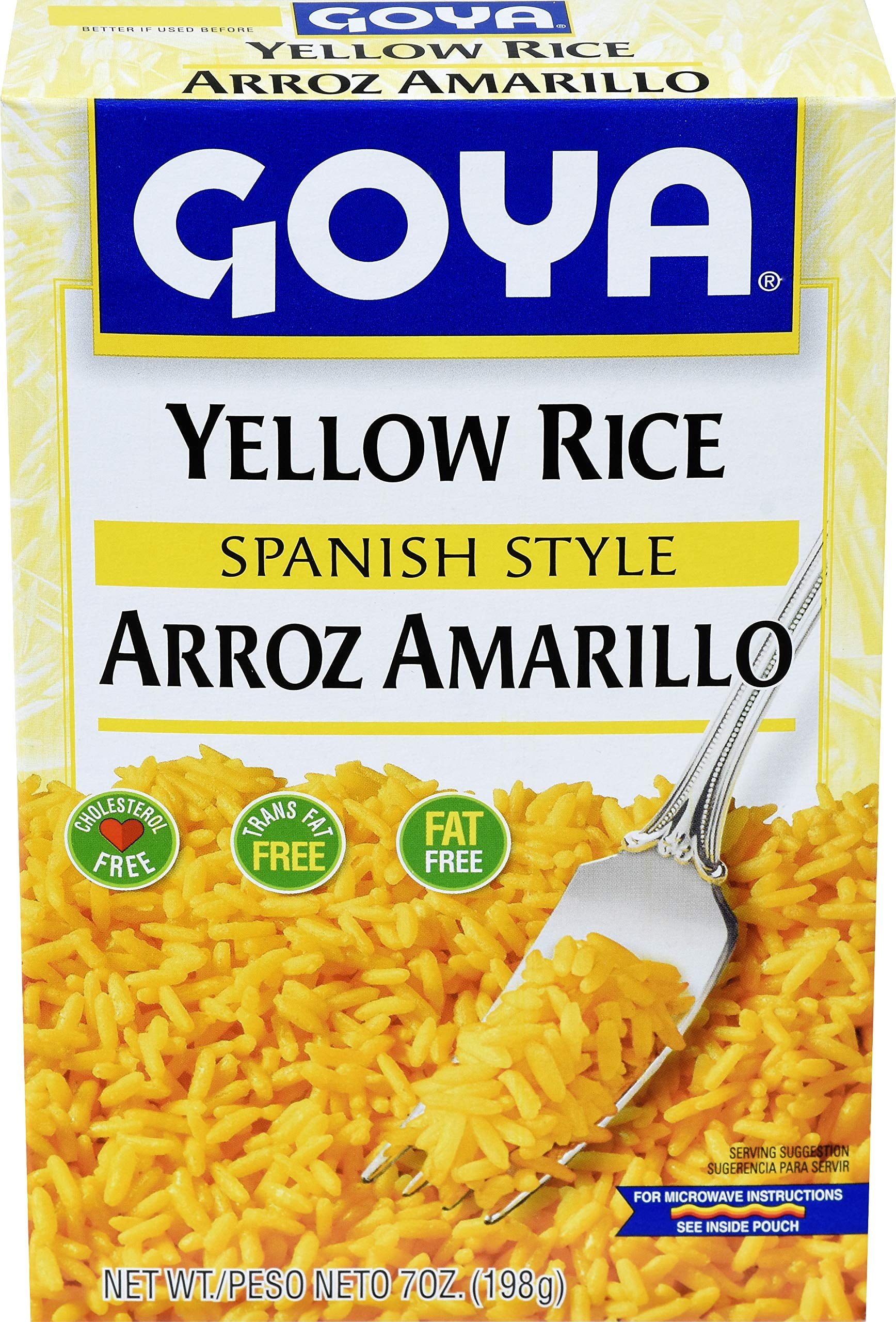 GOYA Foods Yellow Rice Mix 7 Ounce (Pack of 20)