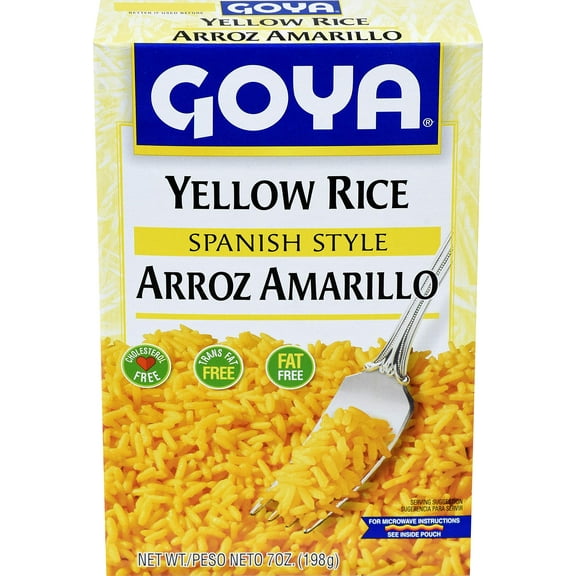GOYA Foods Yellow Rice Mix 7 Ounce (Pack of 4)