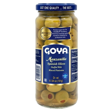 Goya Stuffed Manzanilla Olives, 6.75 oz