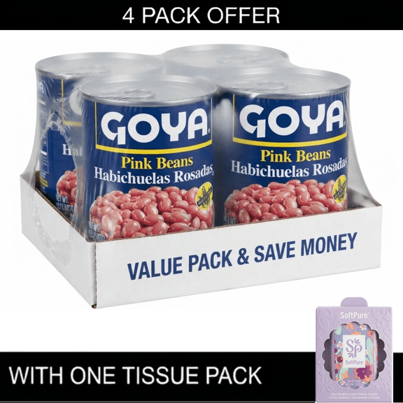GOYA Pink Beans 15.5 oz Cans