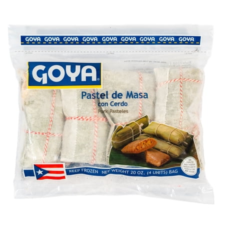GOYA Pork Pasteles, 20 oz, 4 Count (Frozen)