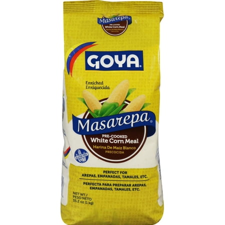GOYA® Masarepa® – Pre-Cooked White Corn Meal, 35.2 oz Pouch