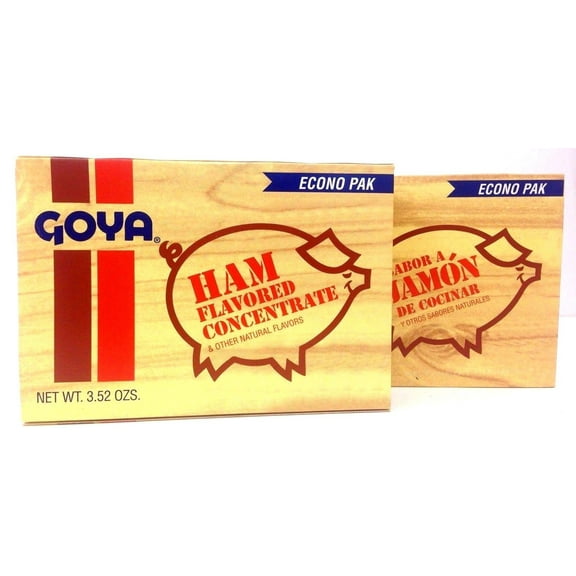GOYA SABOR A JAMON DE COCINAR - HAM FLAVOR CONCENTRATE 3.52 OZ 2 PACK
