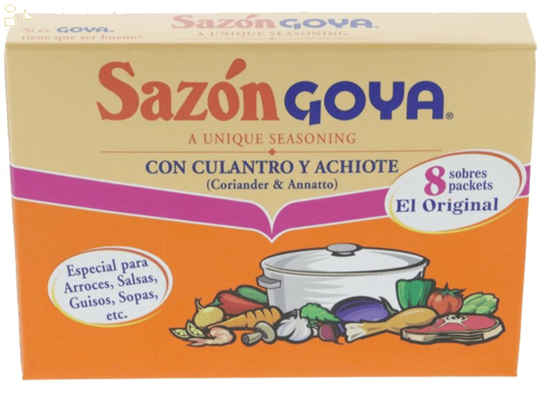 GOYA Sazon Coriander & Annatto Seasoning 1.41 Oz