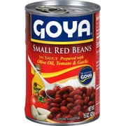 GOYA Small Red Beans In Sauce Olive Oil Tomato & Garlic 15 Oz
