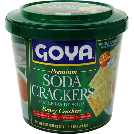 GOYA Soda Crackers, 21 oz