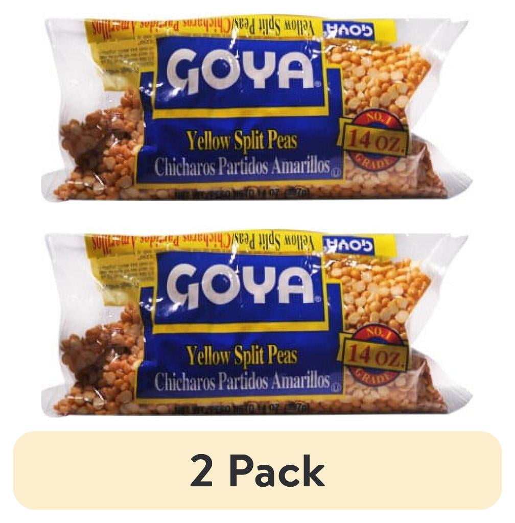 (2 pack) GOYA Yellow Split Peas 14 oz